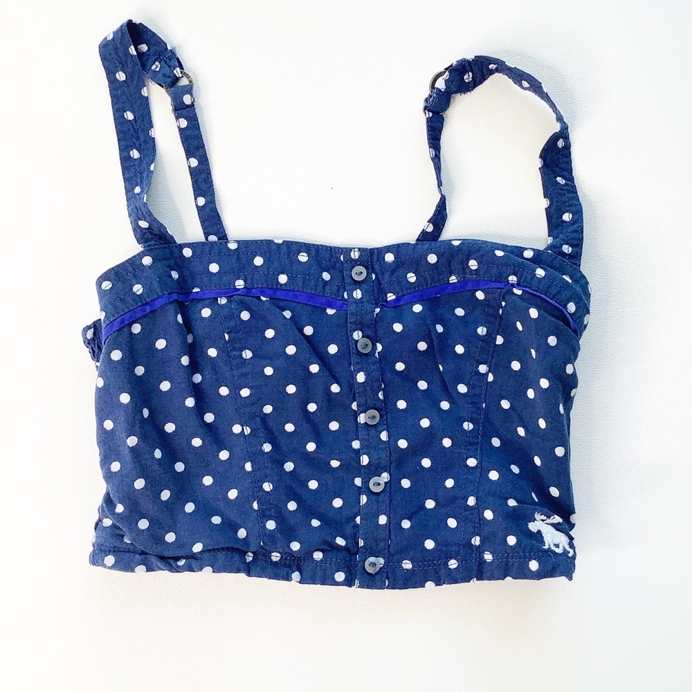 Abercrombie Kids Girls Polka Dot Top M